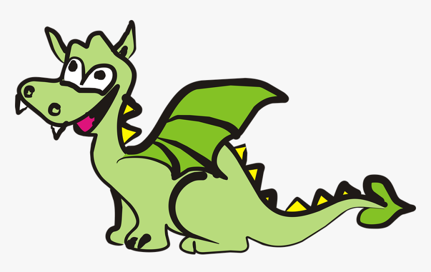Dragon, Wawel, Cheerful, Animal, Legend, A Fairy Tale - Cartoon, HD Png Download