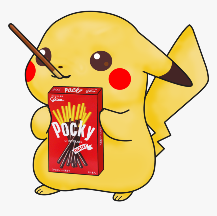 Werewolf S Canon Battle - Pikachu With Pocky, HD Png Download