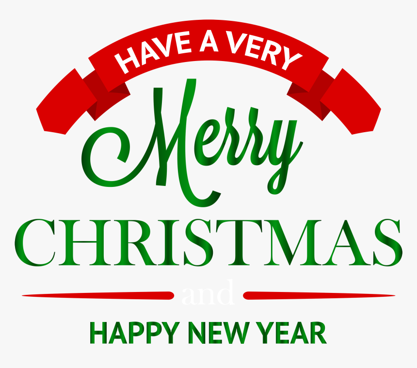 Have A Merry Christmas Decoration Png Clipart - Have A Merry Christmas Clipart, Transparent Png