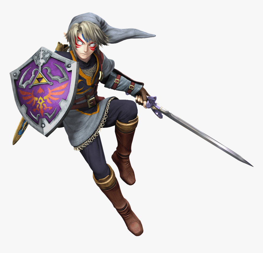 An Interesting Detail About Skull Kid And Link S Fierce - Fierce Deity Link Smash Ultimate, HD Png Download