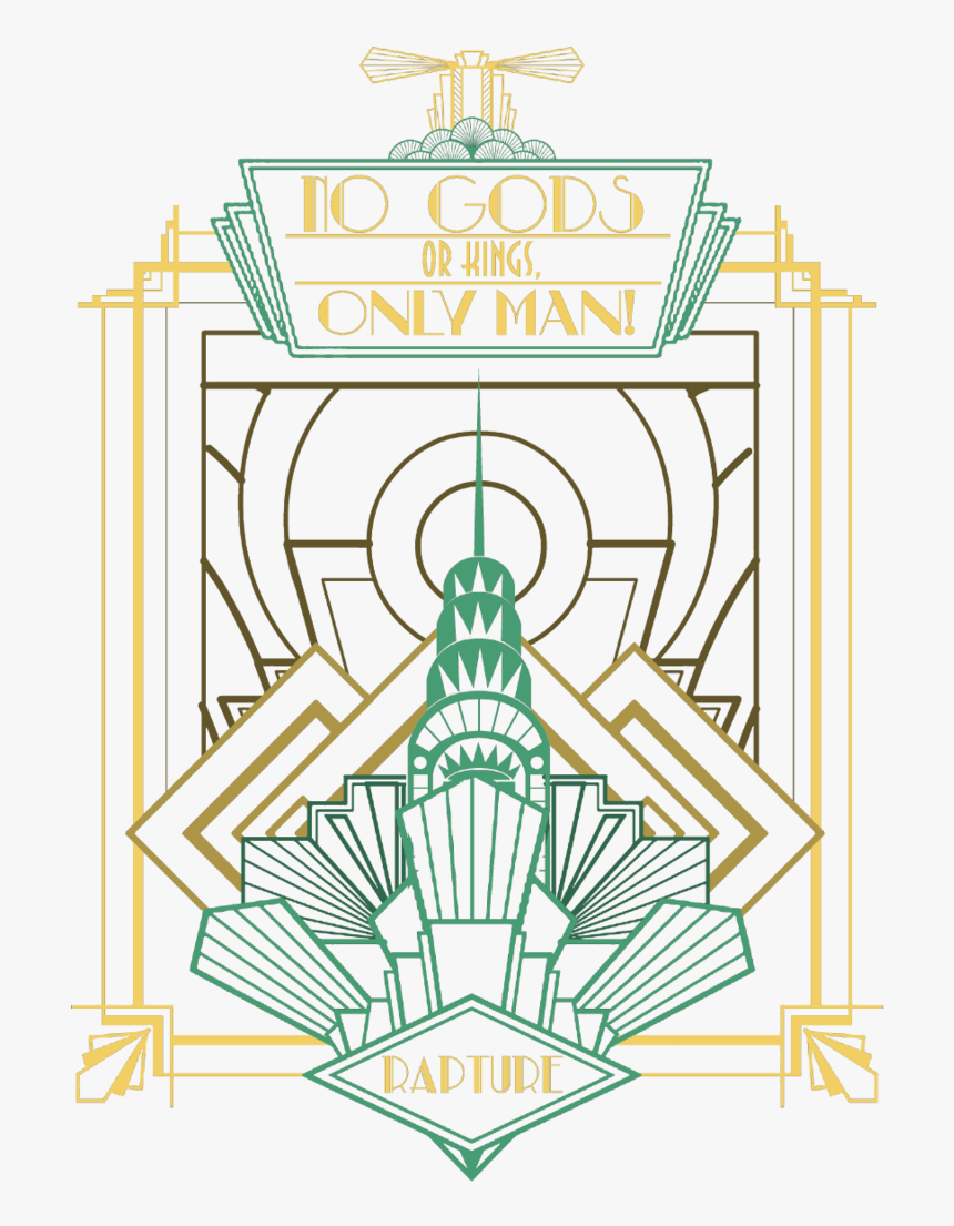 Art Deco Background, HD Png Download