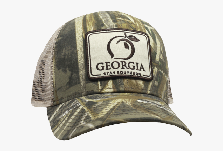 Georgia Patch Trucker Hat - Baseball Cap, HD Png Download
