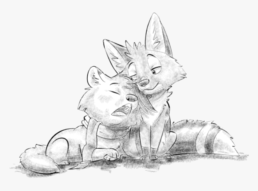 Crosshatch Cuddle By - Crosshatch Brush Clip Studio, HD Png Download