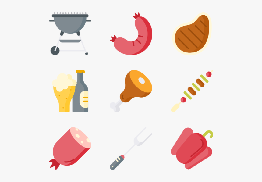 Barbecue - Barbecue Icons, HD Png Download
