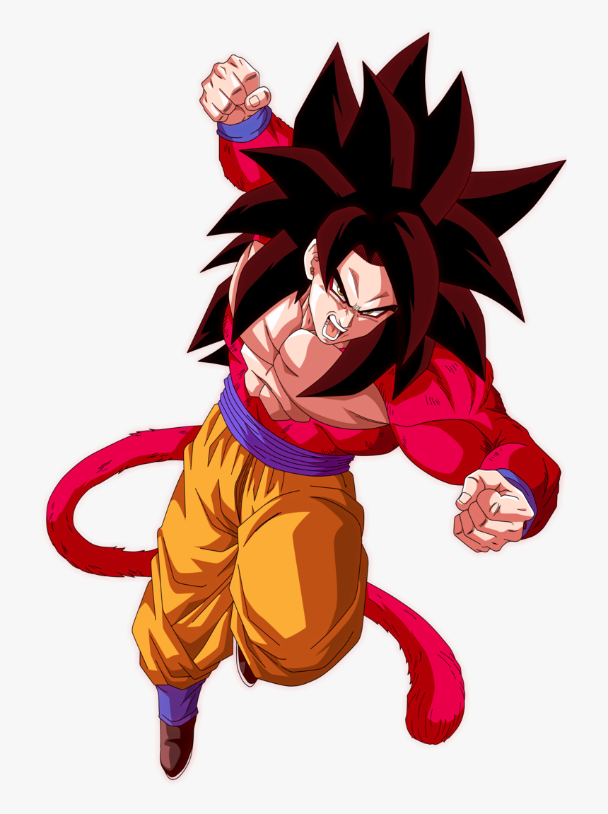 Goku Super Saiyan 4 By Saodvd - Super Saiyan 4 Goku Png, Transparent Png
