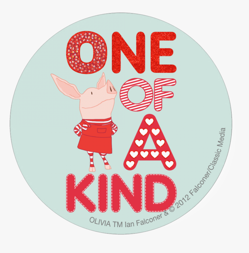Olivia The Pig Stickers, HD Png Download