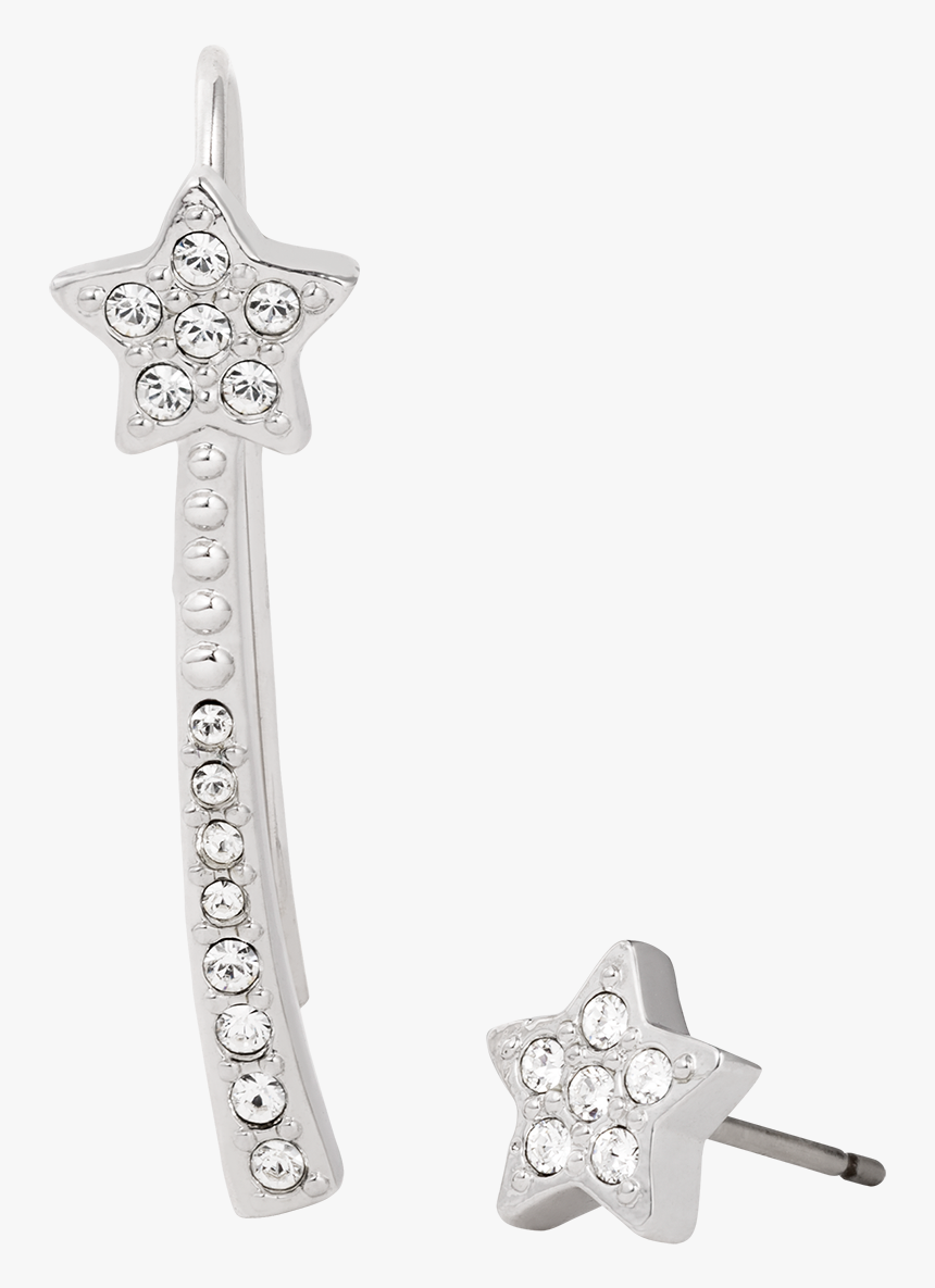 Transparent Diamond Earrings Clipart - Earrings, HD Png Download