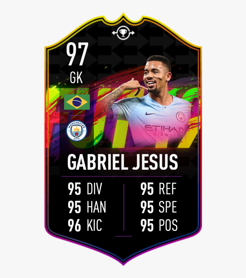 Transparent Gabriel Jesus Png - Joao Felix Fifa 19, Png Download
