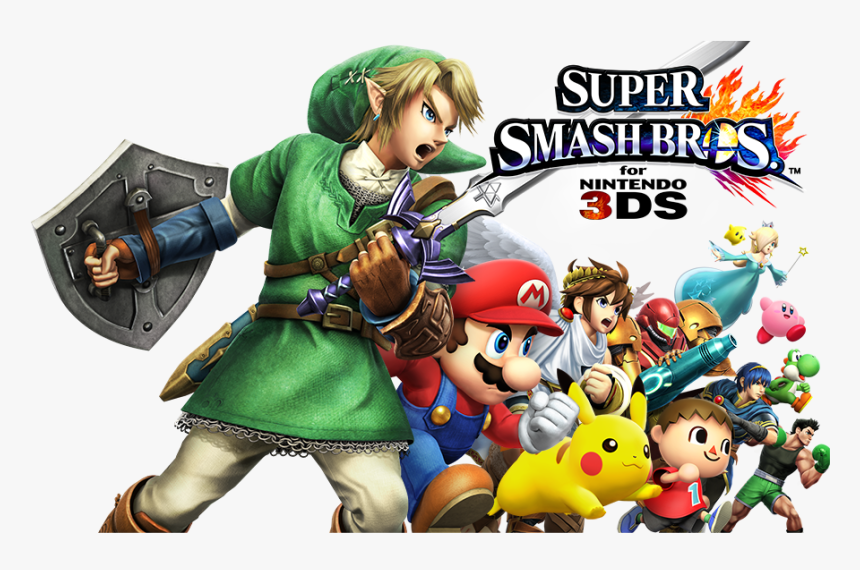 Super Smash Bros - Super Smash 3ds Png, Transparent Png