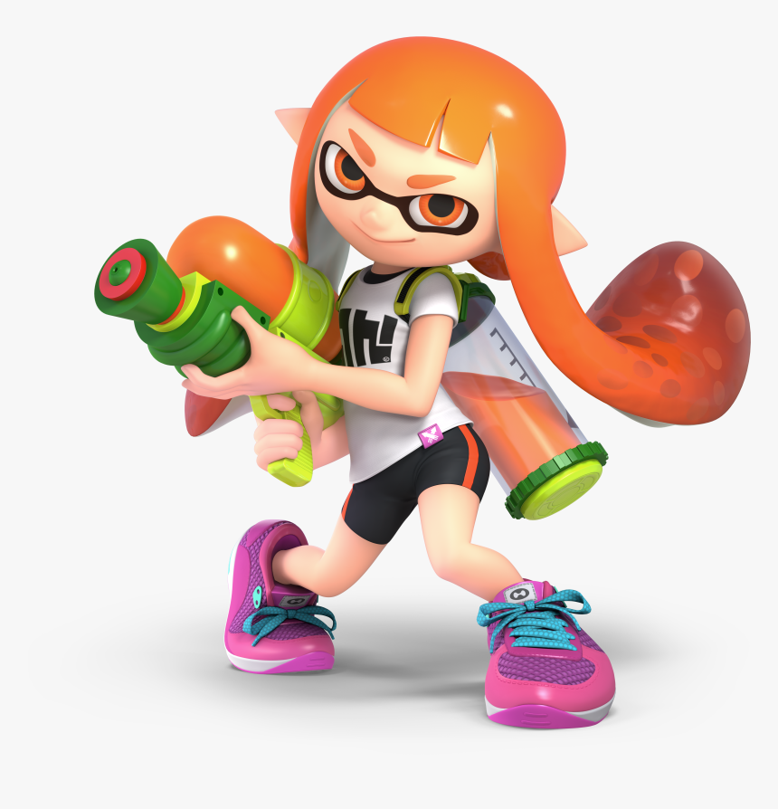 Super Smash Bros Ultimate Inkling, HD Png Download