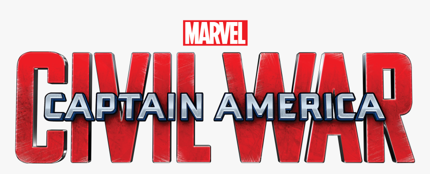 Captain America Civil War Logo - Civil War Marvel Logo, HD Png Download