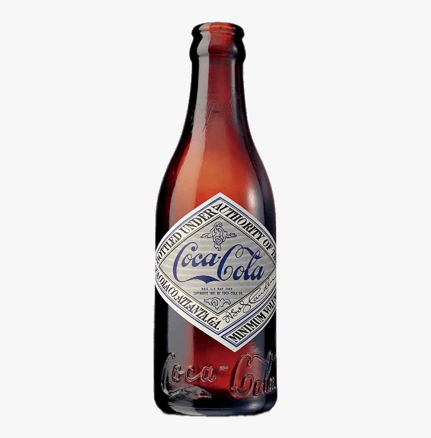 Vintage Coca Cola Bottle - Coca Cola Bottle Retro, HD Png Download
