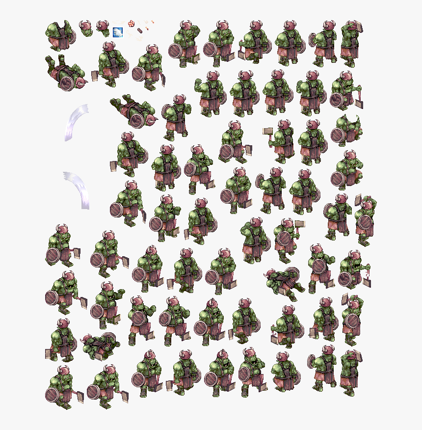 Transparent Orc Warrior Png - Illustration, Png Download