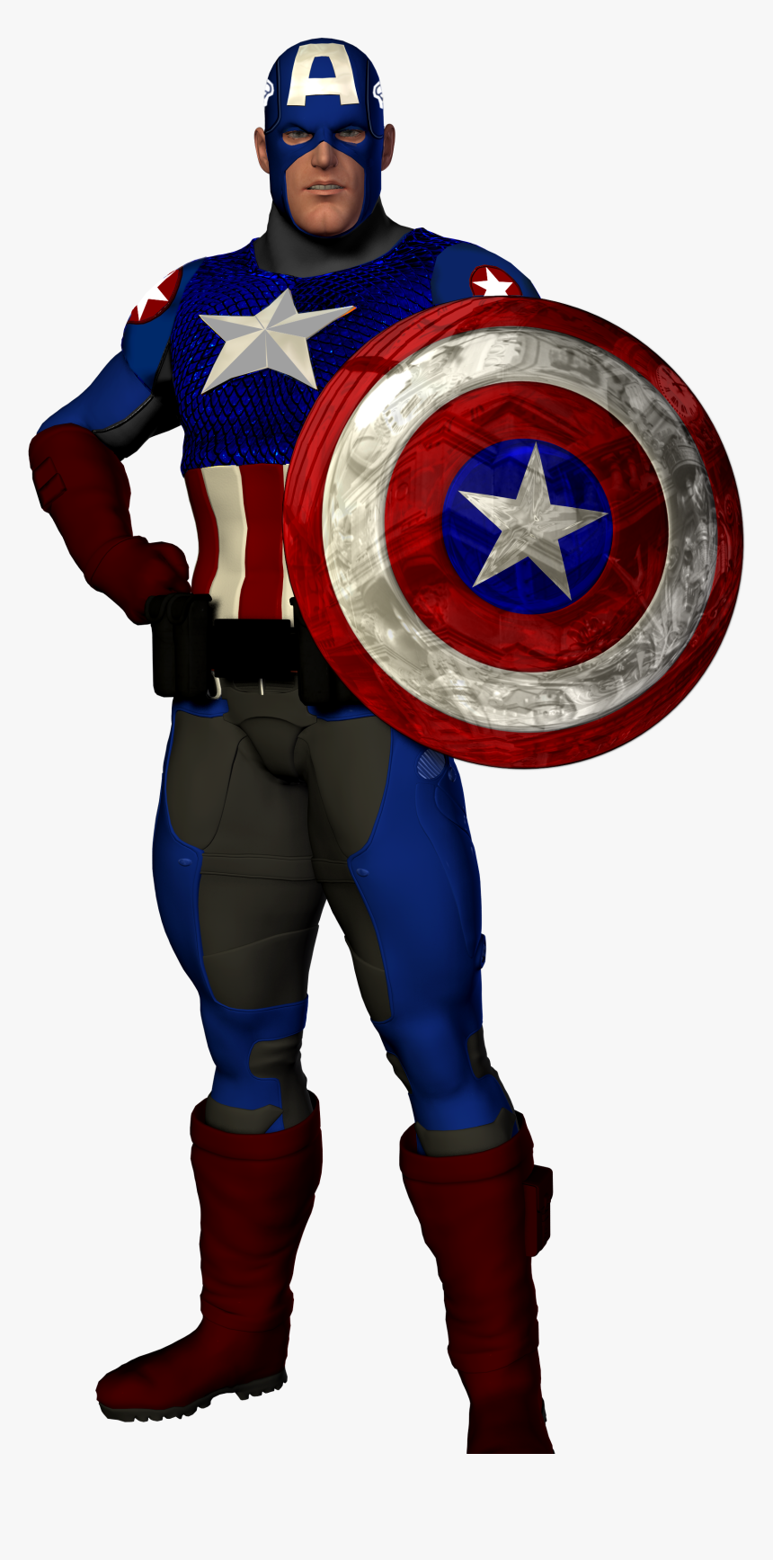 Art Id - - Ultimate Captain America Png, Transparent Png