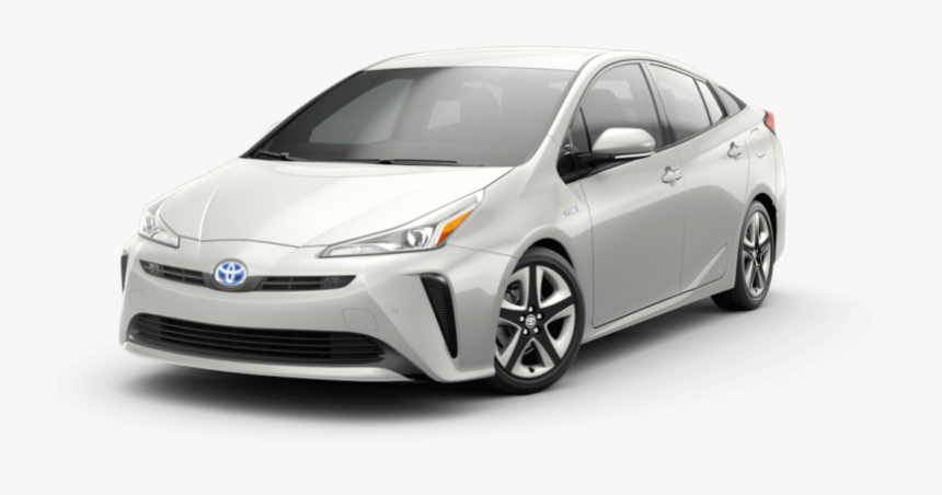 2019 Prius 070 Blizzard - 2019 Toyota Prius Colors, HD Png Download