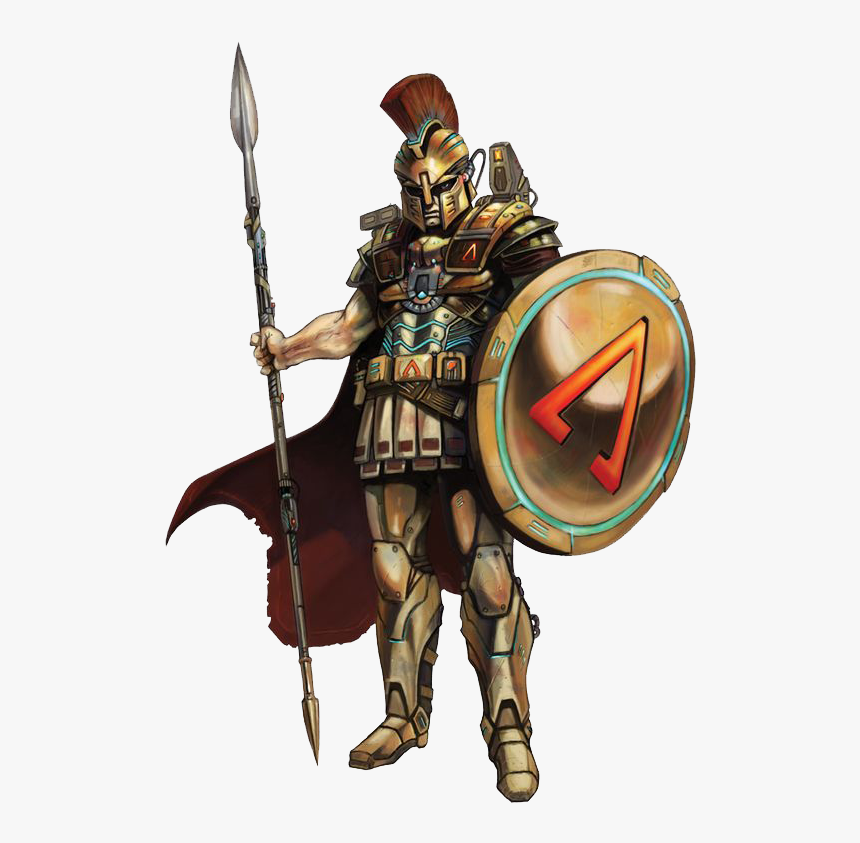 Download Sci Fi Warrior Transparent Hq Png Image - Warrior Png, Png Download