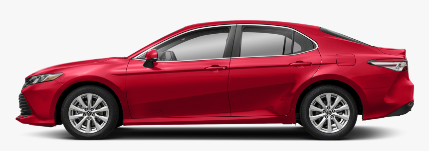 2019 Toyota Camry Side View - Red Camry Side View, HD Png Download