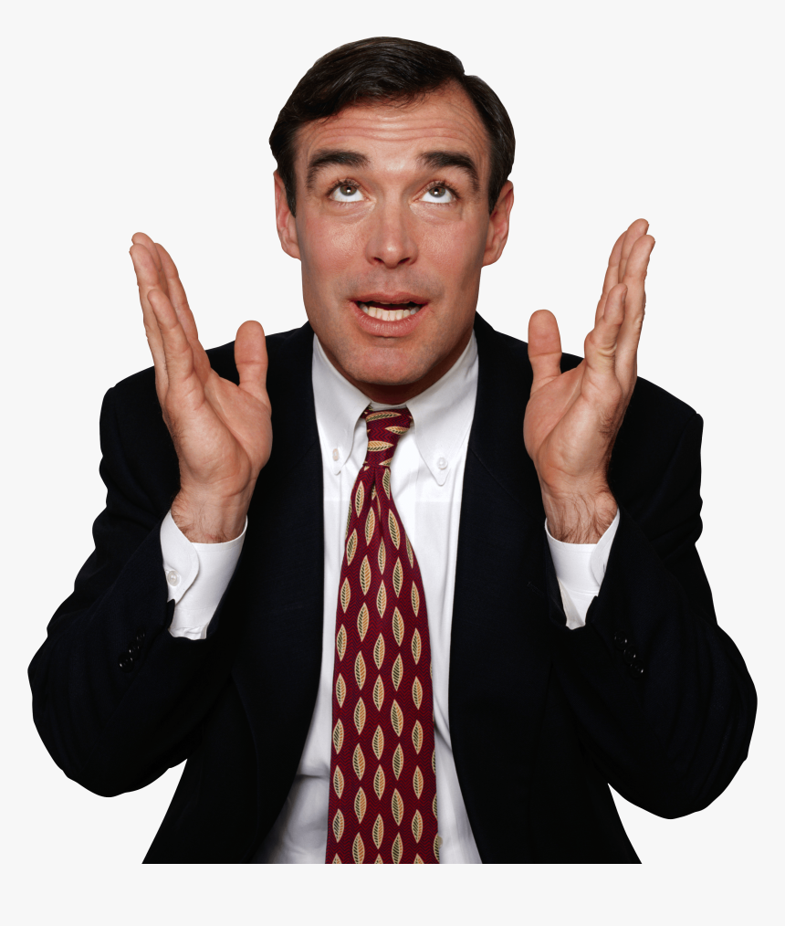 Looking Up Businessman, HD Png Download