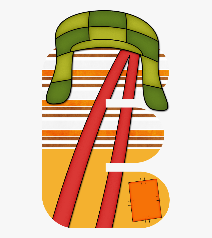 Alfabeto Del Chavo Del - Numero 2 Del Chavo Del Ocho, HD Png Download