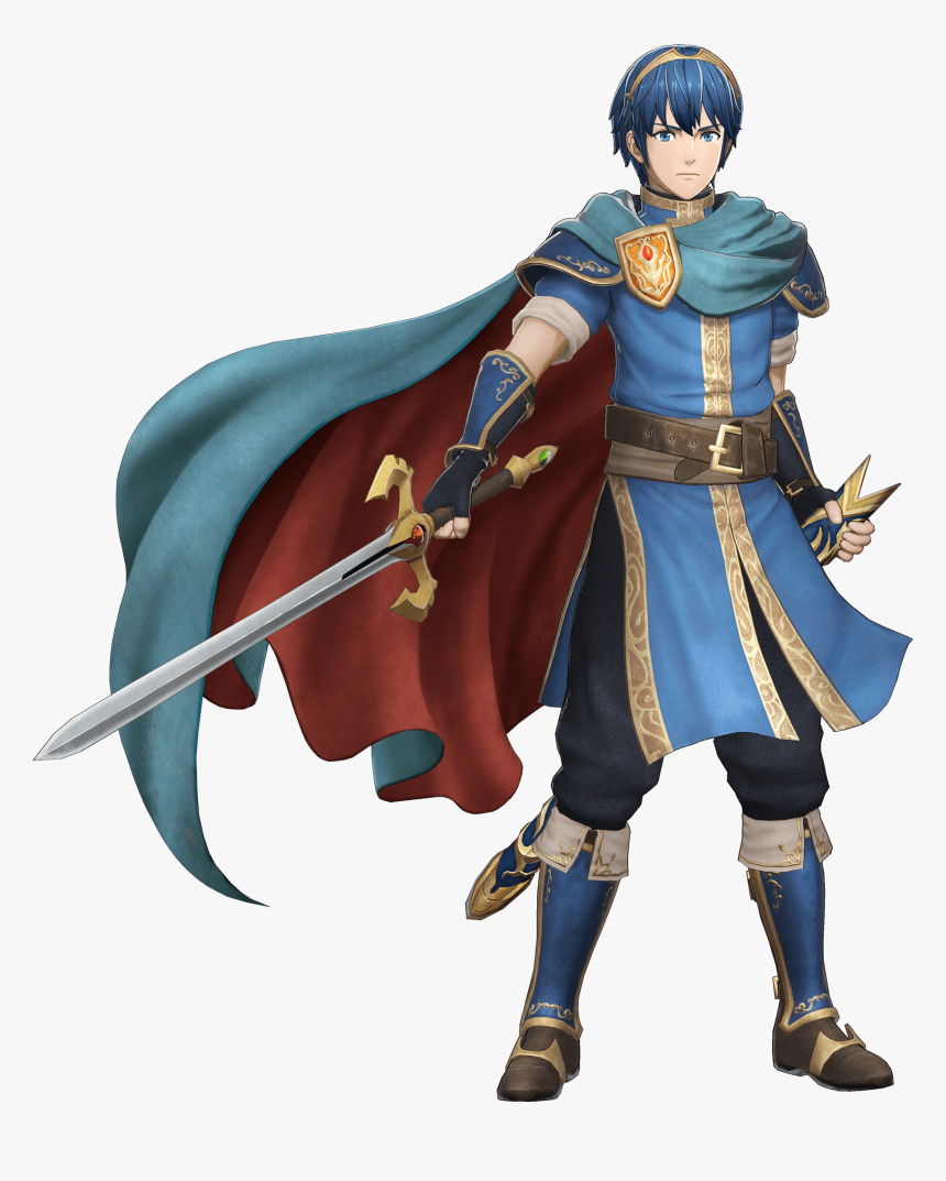 Warrior Png Image Background - Marth Fire Emblem Warriors, Transparent Png