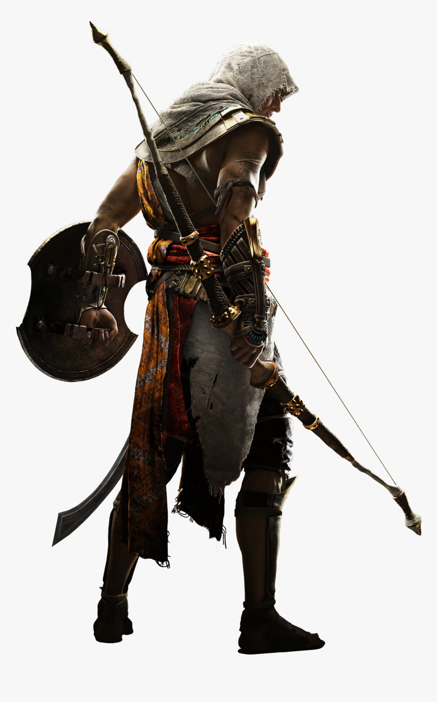 Warrior,action Figure,fictional Character - Assassins Creed Origins Png, Transparent Png