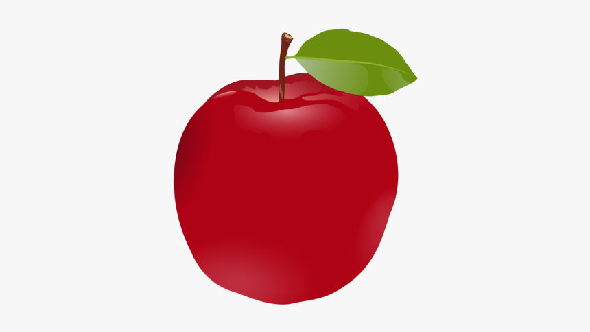 Clip Art Apple Fruit Drawing - Clipart Fruta, HD Png Download