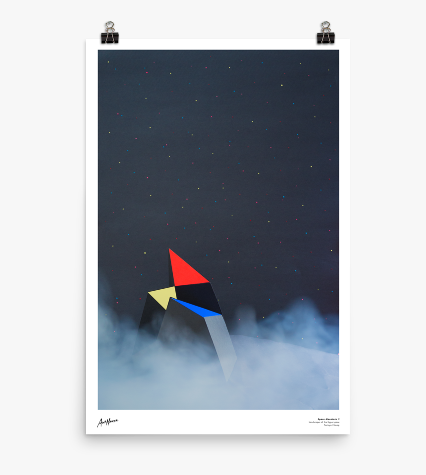 Arthouse Spacemountainii Gam Mockup Transparent Transparent - Poster, HD Png Download