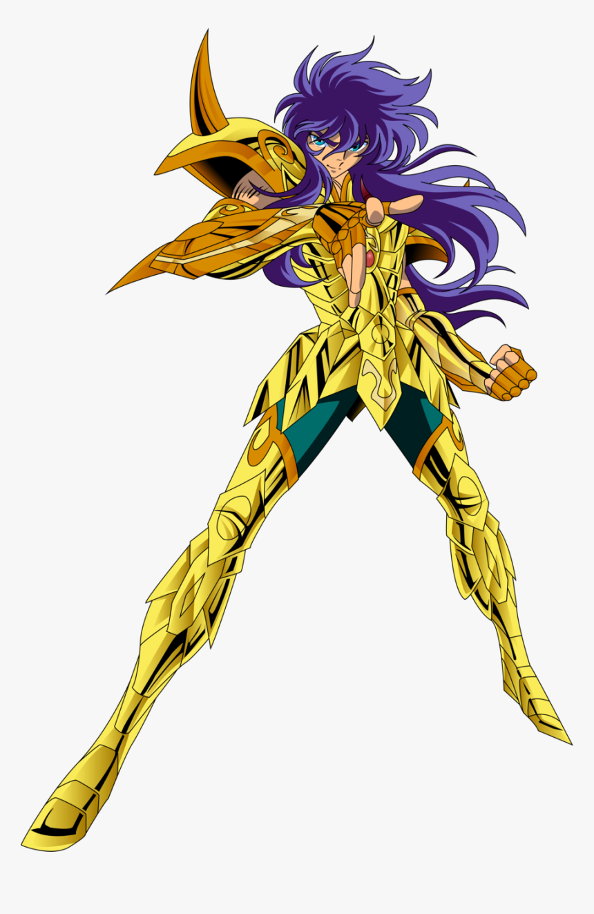 Transparent Caballeros Del Zodiaco Png - Saint Seiya Milo Png, Png Download