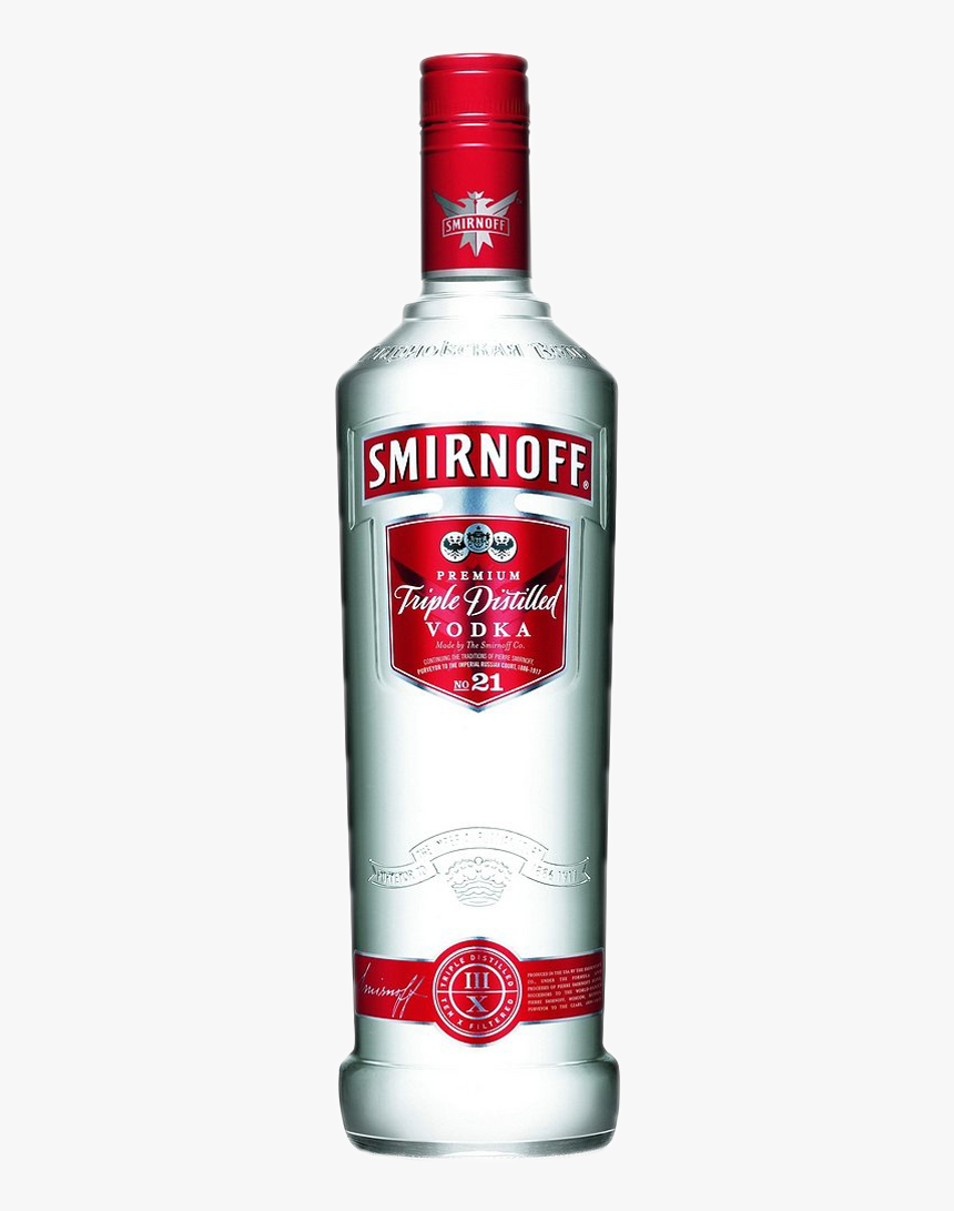 Smirnoff Vodka Png, Transparent Png
