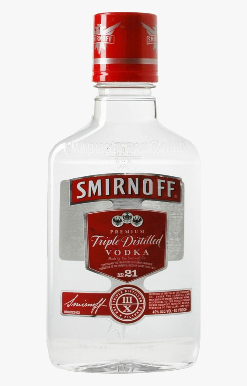 Smirnoff Red 80 Proof Vodka, HD Png Download