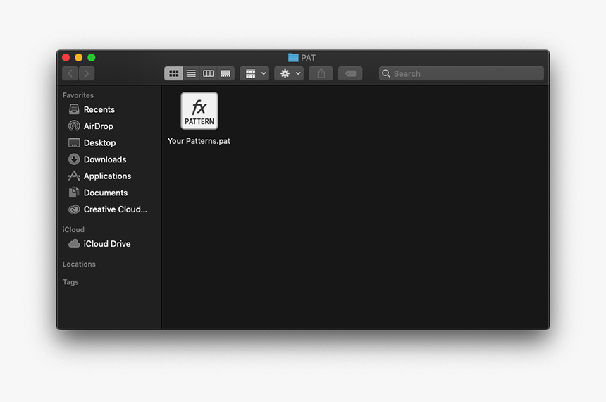 Install Photoshop Patterns - Macos, HD Png Download