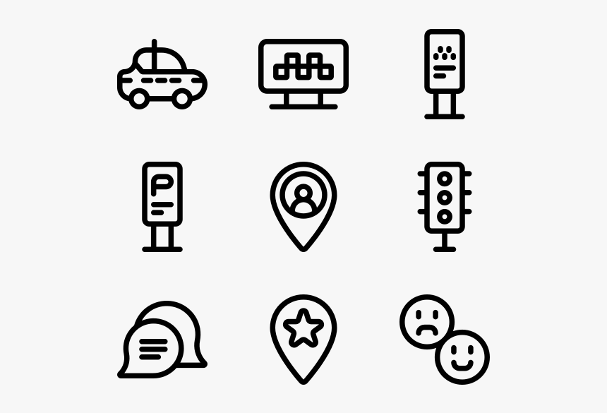 Taxi Service - Circle, HD Png Download