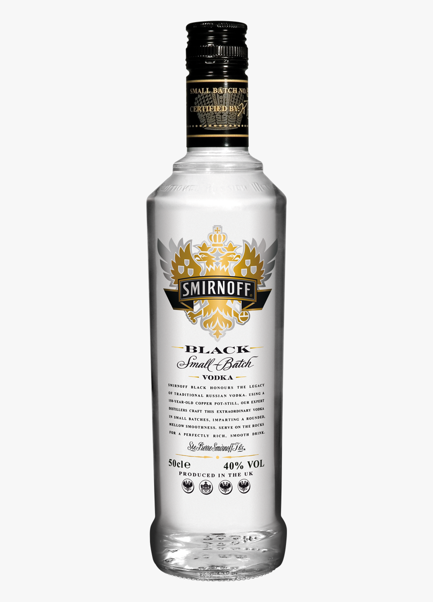 Smirnoff Vodka Black Label No - Smirnoff Black, HD Png Download