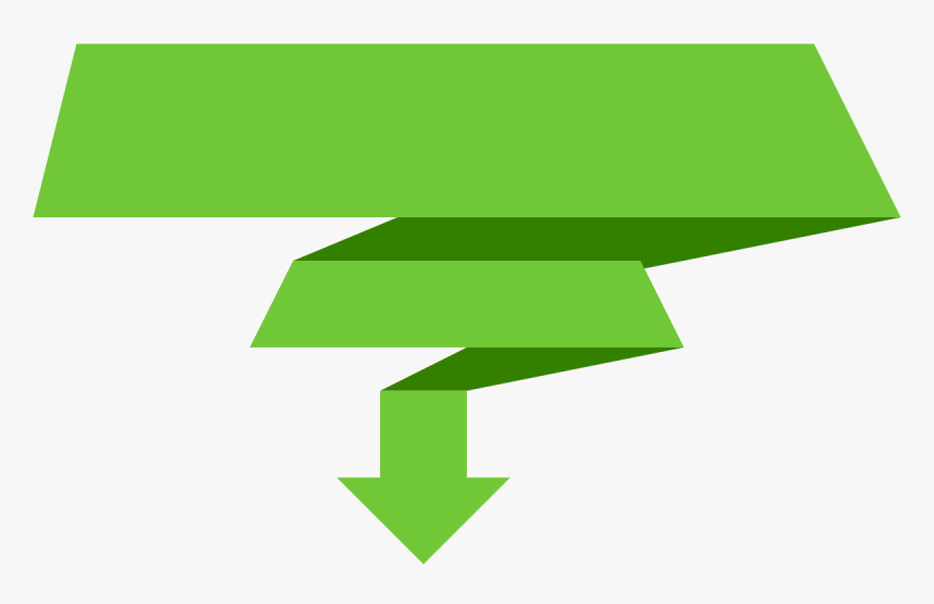 Down Arrow Banner Png Transparent - Down Arrow Banner Png, Png Download
