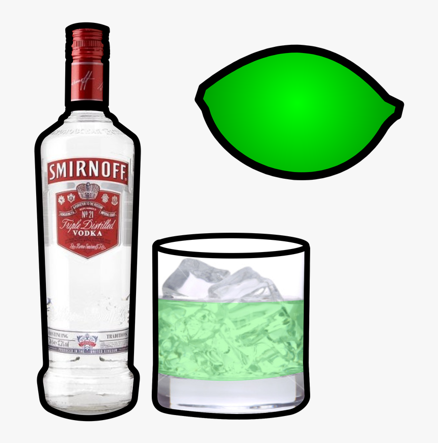 Frames Illustrations Hd Images - Smirnoff Vodka Blue No. 57 100@, HD Png Download