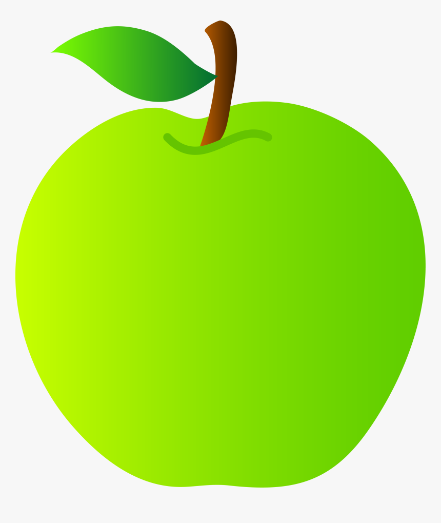 Inn Trending � Green Apple Clip Art - Clipart Apple, HD Png Download
