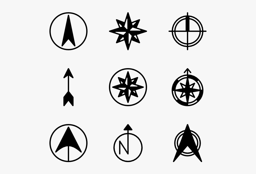 North Points - North Icon, HD Png Download