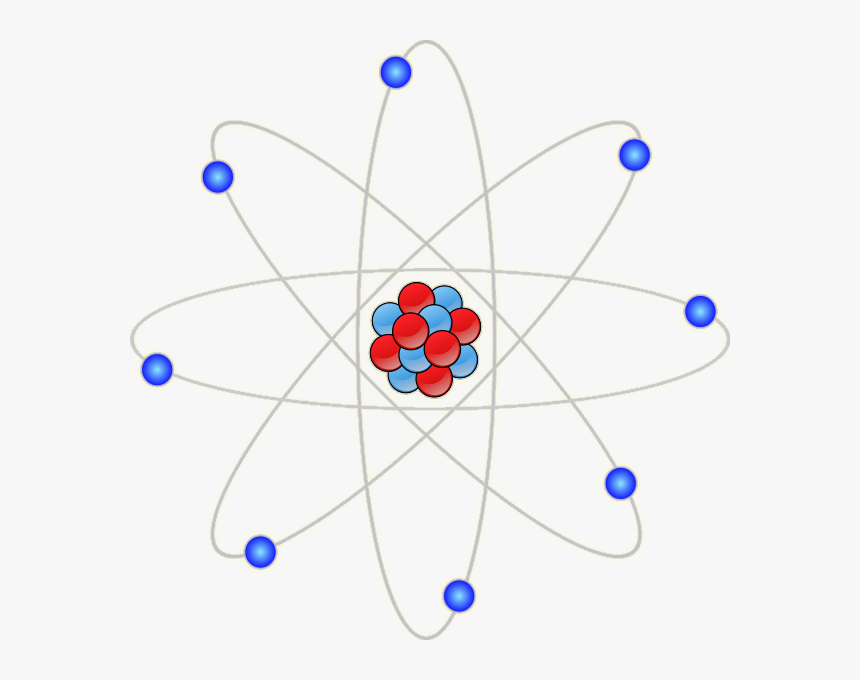 Atomos Fondo Transparente Png , Png Download - Atom Diagram Png, Png Download