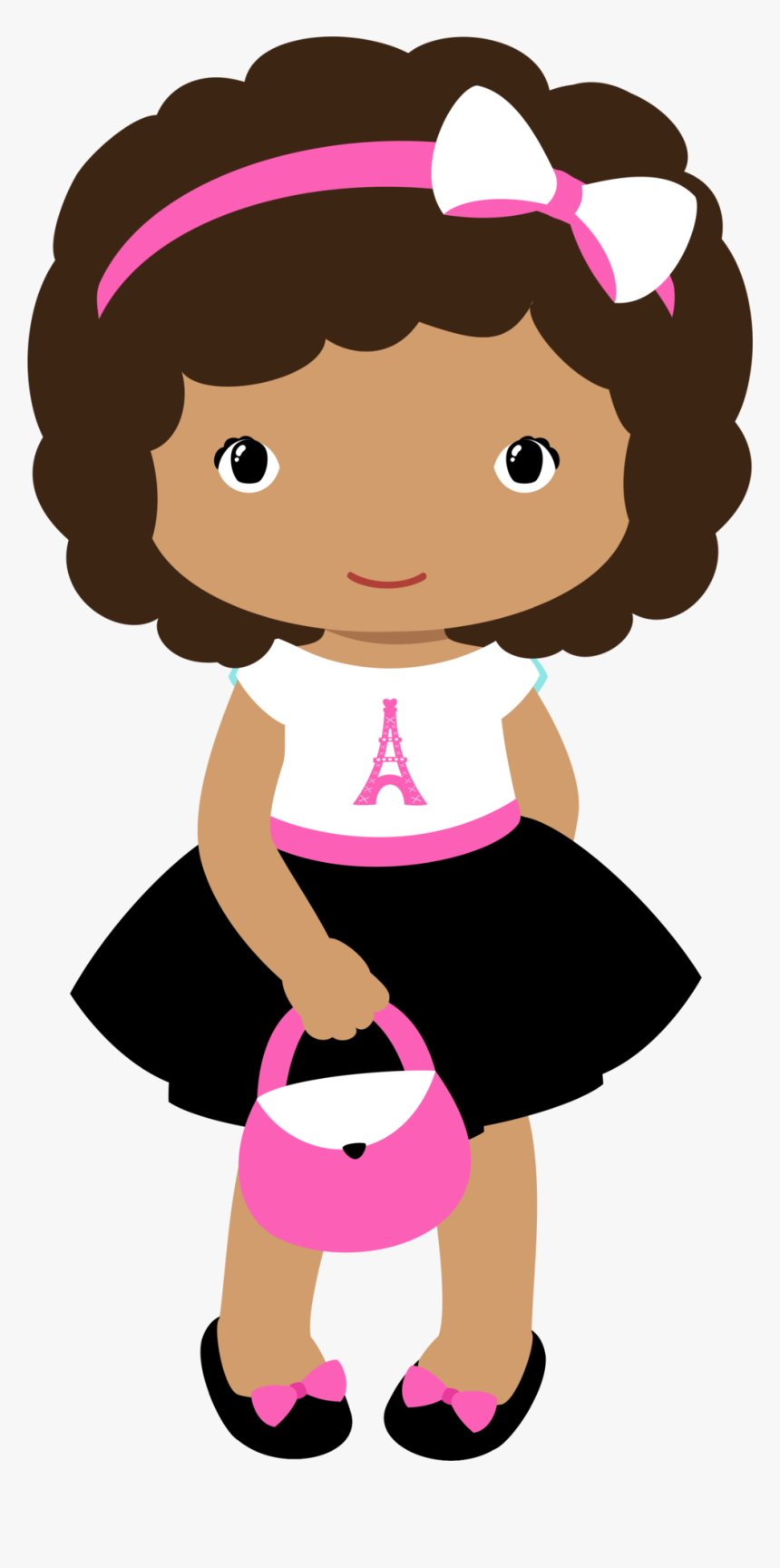 Bonequinha Expositor De Laços, HD Png Download