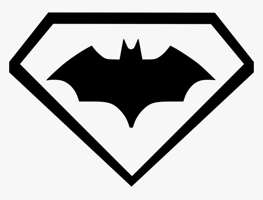 Superman Sign Logotype Comix - Emblem, HD Png Download