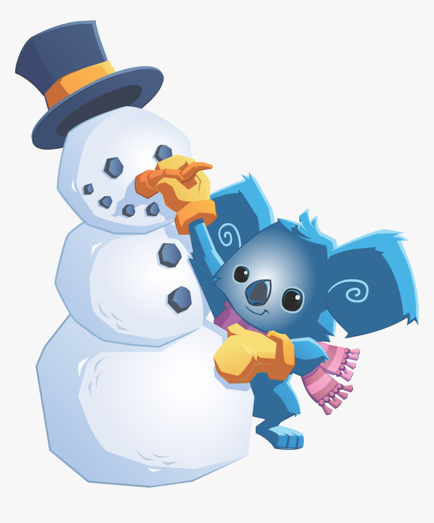 Snowman Png Picture - Imagens De Koala Animal Jam, Transparent Png