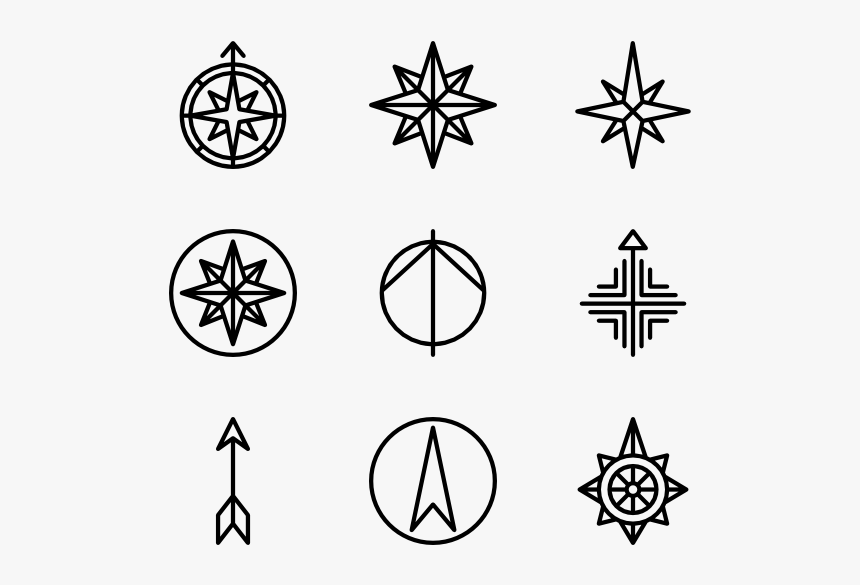 North Points - North Png Vector, Transparent Png