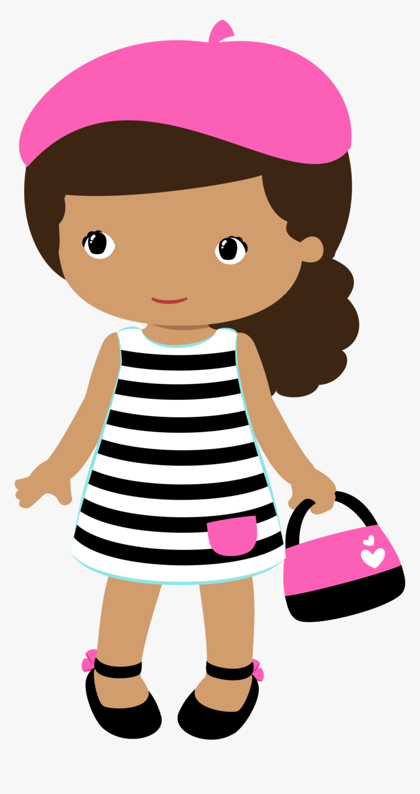 Hello Clipart Boy French - Bonecas Meninas, HD Png Download