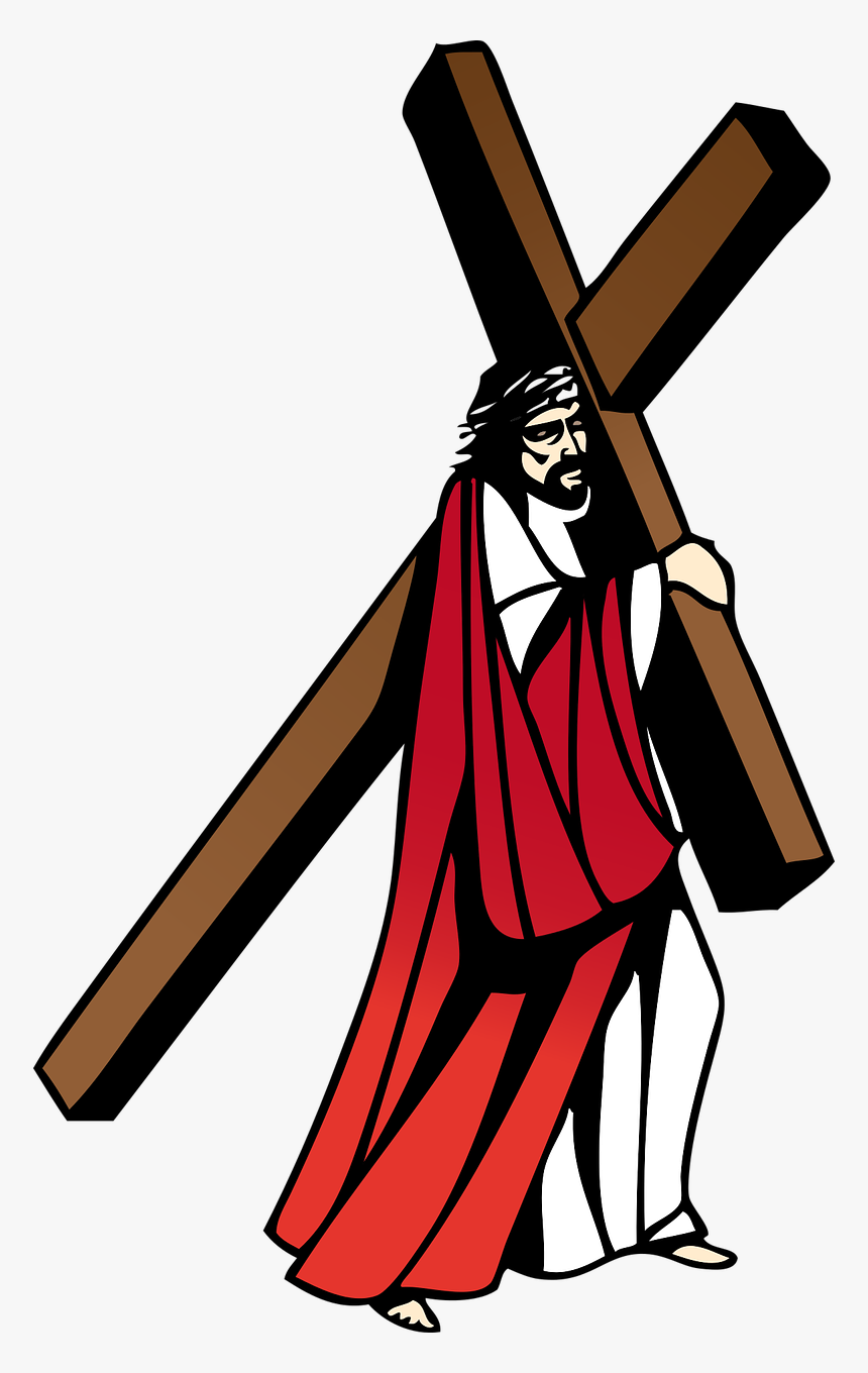 God Png - Jesus Con La Cruz Png, Transparent Png