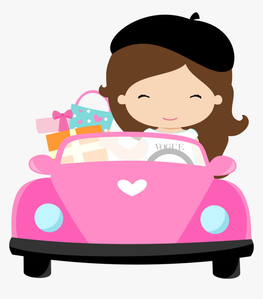 Bonecas Meninas Pinterest Clip - Clipart Girl Paris, HD Png Download