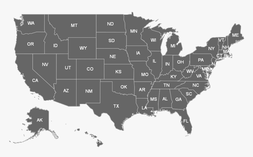Red States Vs Blue States 2017, HD Png Download