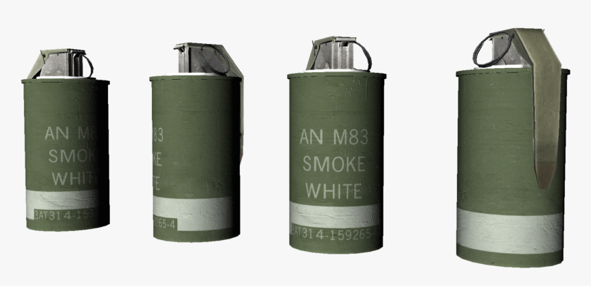 Transparent Smoke Grenade Png, Png Download