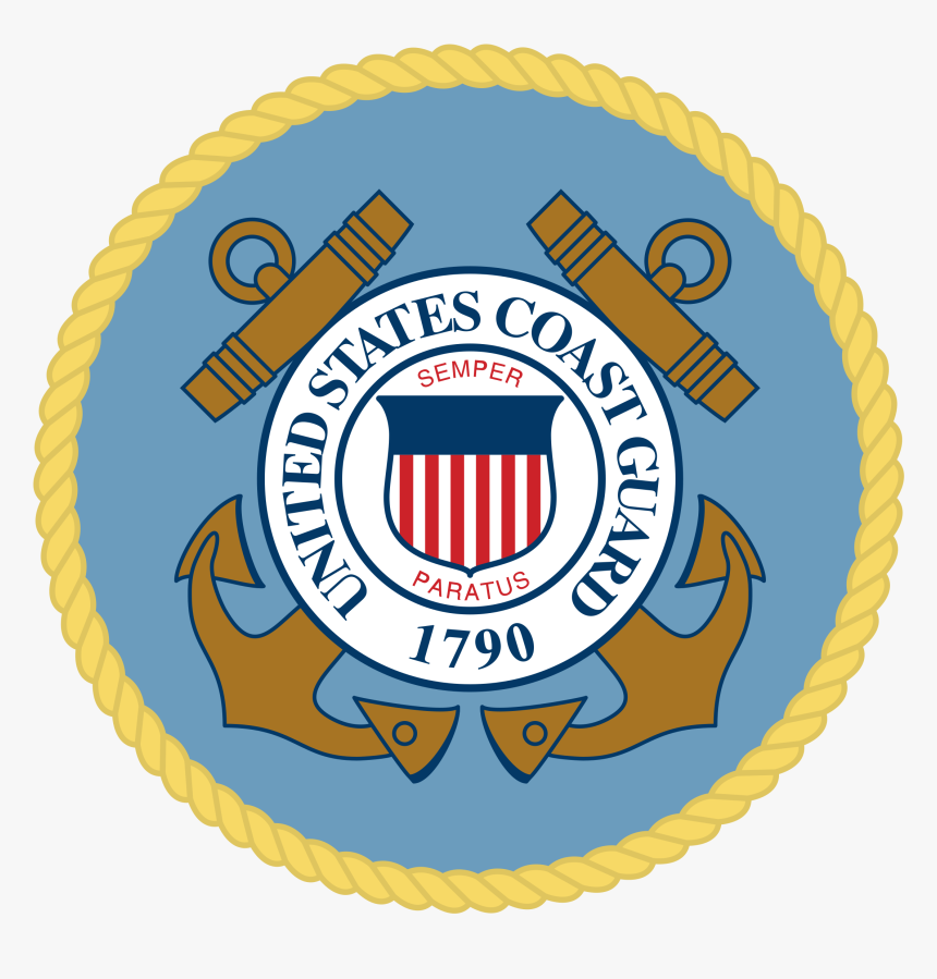 United States Coast Guard Logo Png Transparent - Coast Guard Logo Png, Png Download