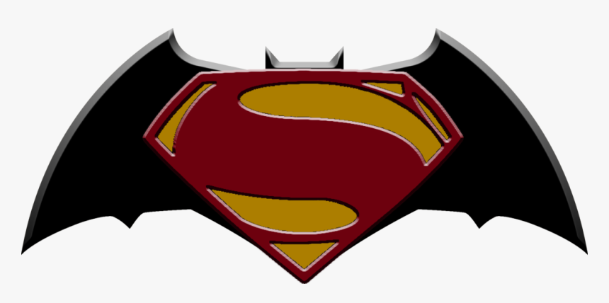 Transparent Batman And Robin Clipart - Logo De Batman Vs Superman Png, Png Download