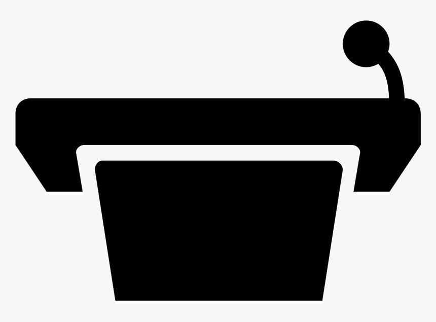 Speaker Podium Png - Person Speaker Clipart, Transparent Png